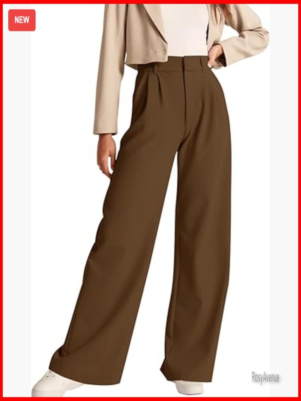 High Waisted Work Pants for Women Business Casual with Pockets